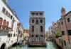 Palazzo Tetta em Veneza rodeado por água em 3 lados