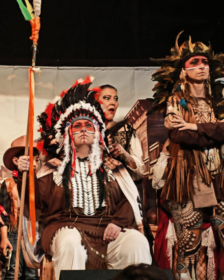 Cenas de Far far west… Calamity Jane! - 17º espetáculo inédito da Accademia di Canto Moderno