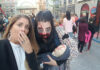 Monstros e personagens assustadores no Halloween Cinecittà World