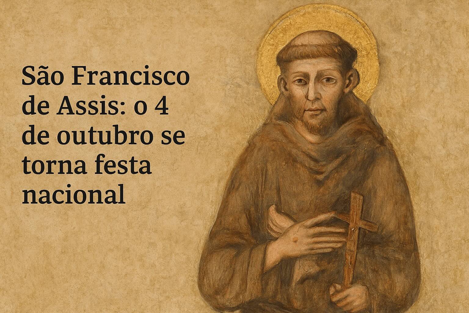 Dia de São Francisco de Assis será feriado nacional na Itália: saiba quando começa a valer