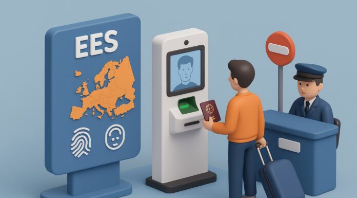 Novo sistema de controle de fronteiras entra em vigor na Europa Novo sistema de controle de fronteiras entra em vigor na Europa