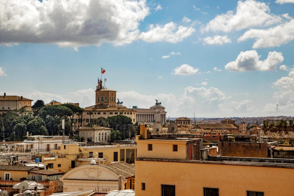 Vista do Hotel Imperiale em Roma