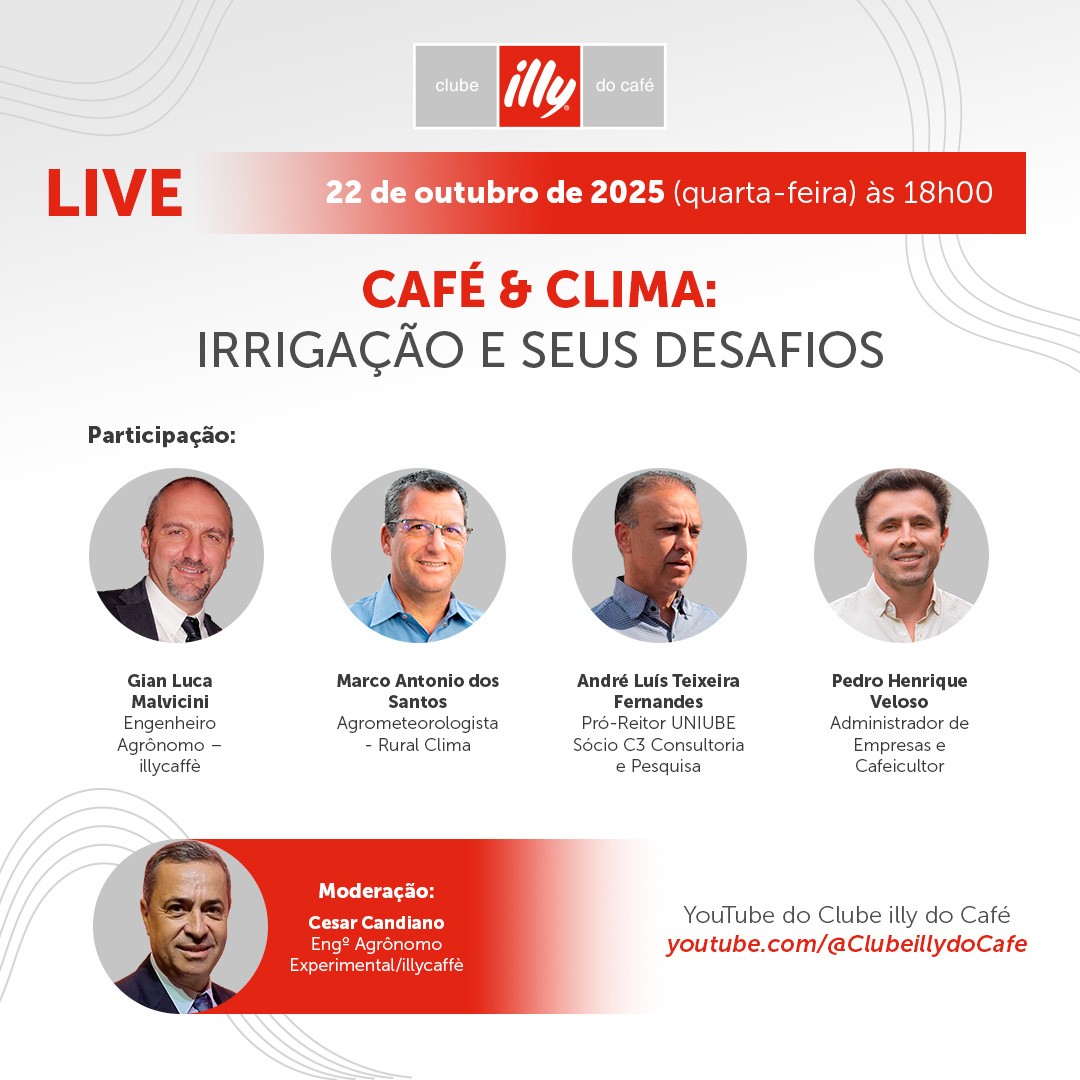 Café & Clima: Brasil e Itália unidos por uma cafeicultura mais sustentável - live illycafe
