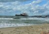 navio encalhado em Marina di Massa na Toscana: se chama Guang Rong