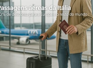 Código Promocional ITA Airways: 20% de desconto em voos internacionais saindo da Itália