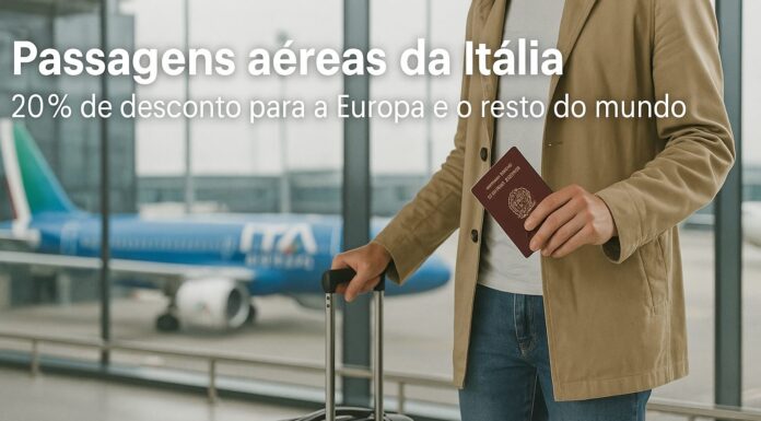 Código Promocional ITA Airways Código Promocional ITA Airways: 20% de desconto em voos internacionais saindo da Itália