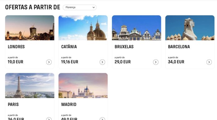 Promoção Vueling Promoção Vueling - ofertas de voos saindo de Florença