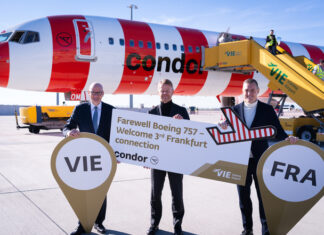 Condor se despede do Boeing 757-300 com uma festa nas alturas Condor se despede do Boeing 757-300 com uma festa nas alturas