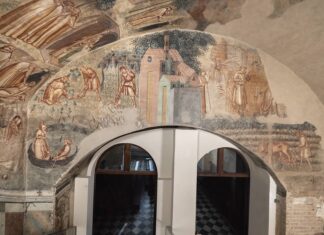 A Tebaide redescoberta em Siena: cenas ambientadas no deserto de Teba, no Egito mostram exemplos de virtude