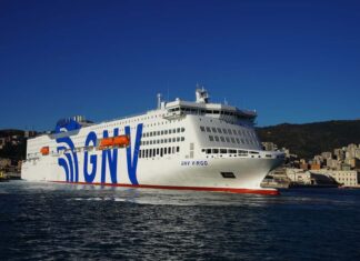 GNV Virgo é batizada em Palermo e se torna o primeiro ferry italiano movido a GNL