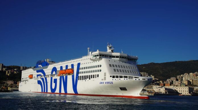 GNV Virgo é batizada em Palermo e se torna o primeiro ferry italiano movido a GNL GNV Virgo é batizada em Palermo e se torna o primeiro ferry italiano movido a GNL