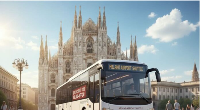 Ônibus para Malpensa e Linate: novo desconto de 20% para viajar entre Milão e os aeroportos A imagem é ilustrativa gerada por IA mas o código promocional flibco é real: MILANO-AFF-20 use e ganhe 20% de desconto