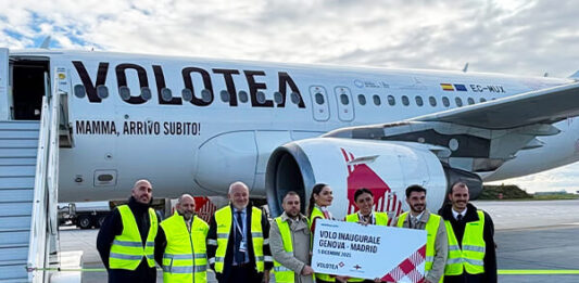 Volotea Gênova Madri