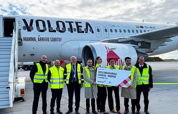 Volotea Gênova Madri