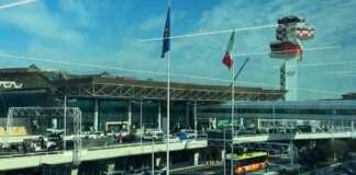 Passageiros nos aeroportos italianos em 2025 passam de 229 milhões, diz Enac