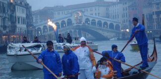 Tocha Olímpica em Veneza: horários 22/01/2026