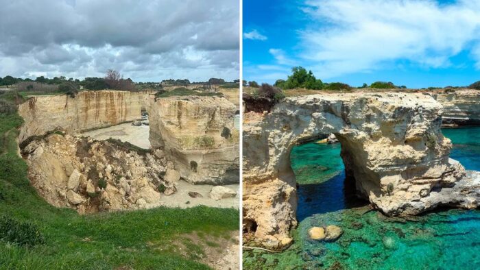 O Adeus ao "Arco dos Apaixonados": A Beleza Frágil do Salento que se Tornou Lenda 1 O Adeus ao "Arco dos Apaixonados": A Beleza Frágil do Salento que se Tornou Lenda