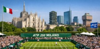 Milão vai receber o primeiro torneio ATP na grama da história da Itália (imagem ilustrativa gerada por IA)