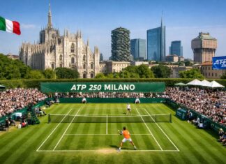 Milão vai receber o primeiro torneio ATP na grama da história da Itália (imagem ilustrativa gerada por IA)