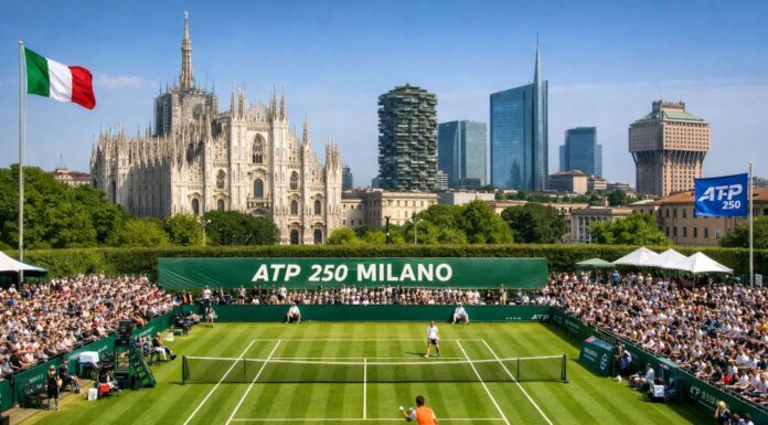 Milão vai receber o primeiro torneio ATP na grama da história da Itália Milão vai receber o primeiro torneio ATP na grama da história da Itália (imagem ilustrativa gerada por IA)