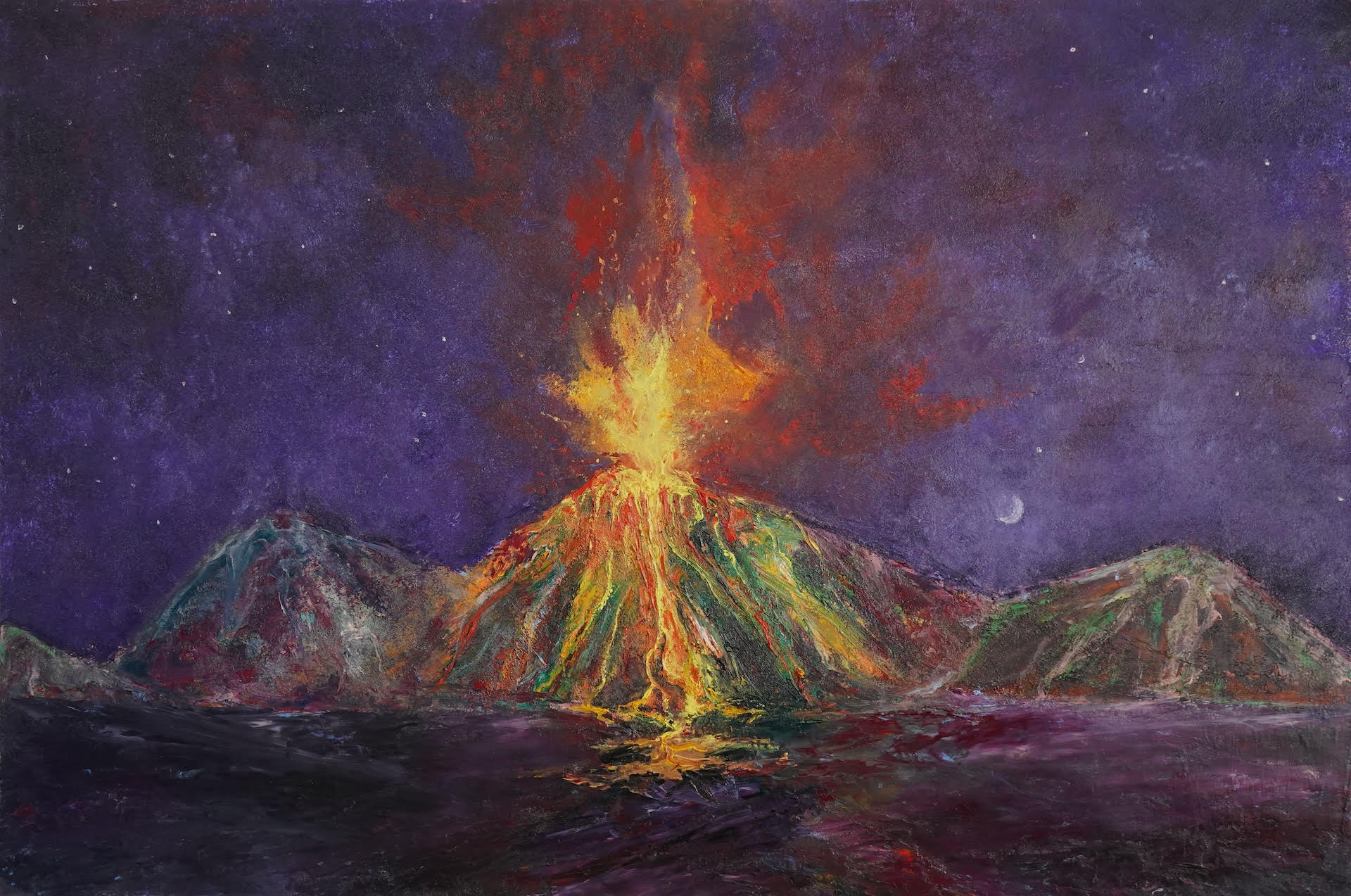 Fratello fuoco, obra de Nicola Golea (foto: divulgação)