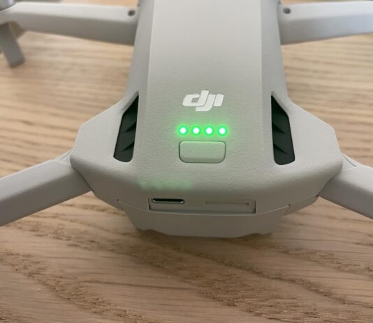 DJI Mini 3 primeiros passos