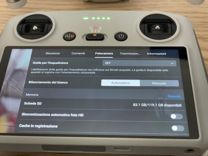 ... selecione Fotocamera e desça a tela até achar "Formata"...