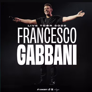 Francesco Gabbani no Bissuola Live Summer 2026 em Veneza Mestre