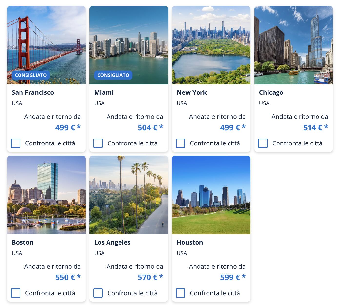 Promoção de passagens aéreas Itália Estados Unidos da ITA Airways válida para viajar nos meses de julho e agosto de 2026