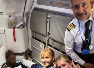 Bebê nasce em voo da ITA Airways com destino a Roma Bebê nasce em voo da ITA Airways com destino a Roma