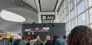 Aeroportos na Itália: tráfego de passageiros cresce 5% em 2025 Aeroportos na Itália: tráfego de passageiros cresce 5% em 2025 - Na imagem: sala de embarque do Aeroporto Fiumicino