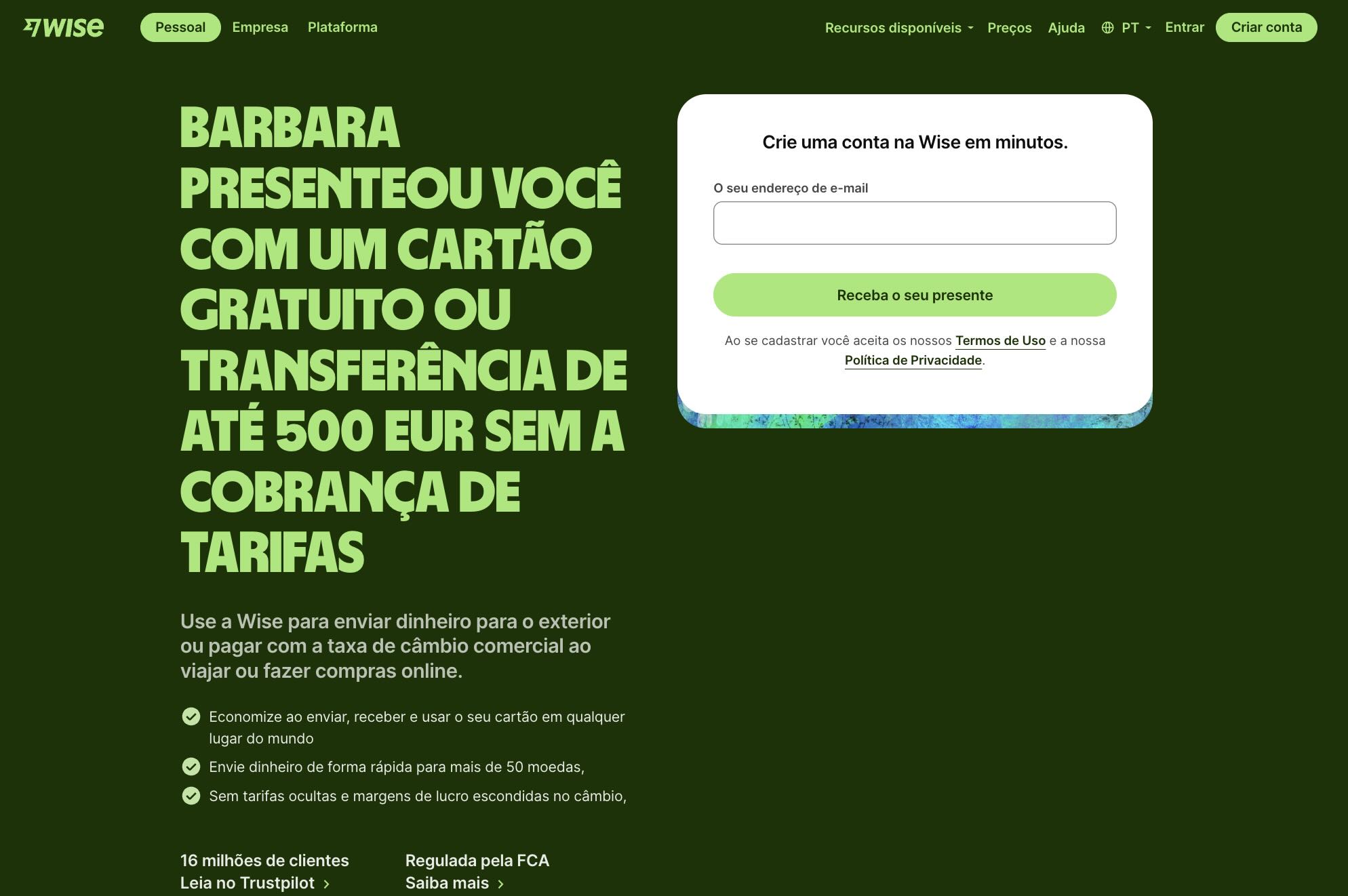 Como fazer pagamentos na Europa: Wise, cartão ou dinheiro? 1 Benefícios para novos clientes Wise