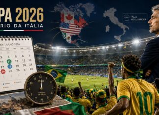 Calendário da Copa do Mundo 2026 no horário da Itália: datas principais e jogos do Brasil Calendário da Copa do Mundo 2026 no horário da Itália: datas principais e jogos do Brasil