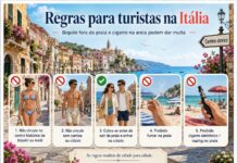 Regras para turistas na Itália: biquíni fora da praia, sanduíche na rua e cigarro na areia podem dar multa