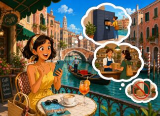 Amazon na Itália: como comprar sem depender do hotel ou Airbnb Amazon na Itália: como comprar sem depender do hotel ou Airbnb usando um ponto de retirada programado