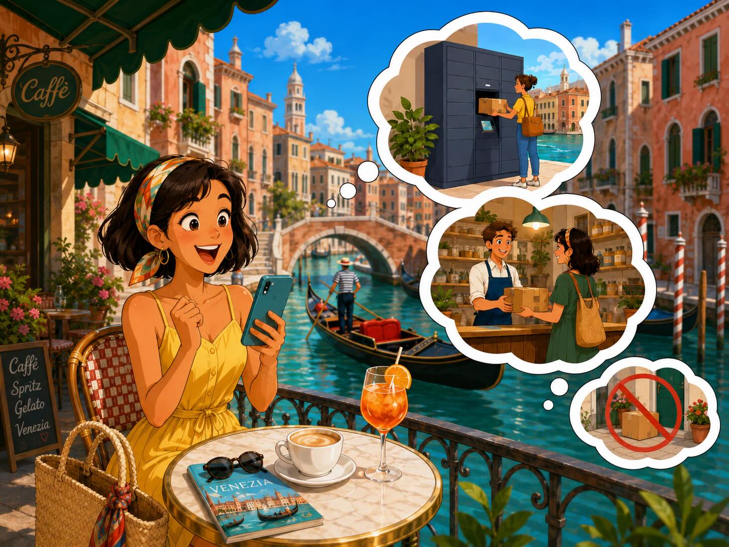 Amazon na Itália: como comprar sem depender do hotel ou Airbnb 1 Amazon na Itália: como comprar sem depender do hotel ou Airbnb usando um ponto de retirada programado