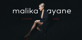 Malika Ayane, cartaz oficial da turnê A Teatro 2026