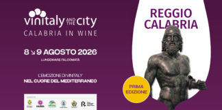 Vinitaly and the City chega a Reggio Calabria: vinho e mar no Lungomare Falcomatà (8 e 9 de agosto) Vinitaly and the City Calabria in Wine - Reggio Calabria, prima edizione, 8-9 agosto 2026, Lungomare Falcomata