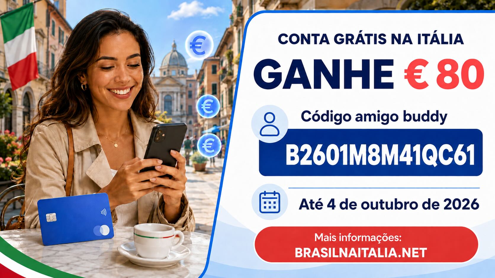 Código amigo buddy B2601M8M41QC61