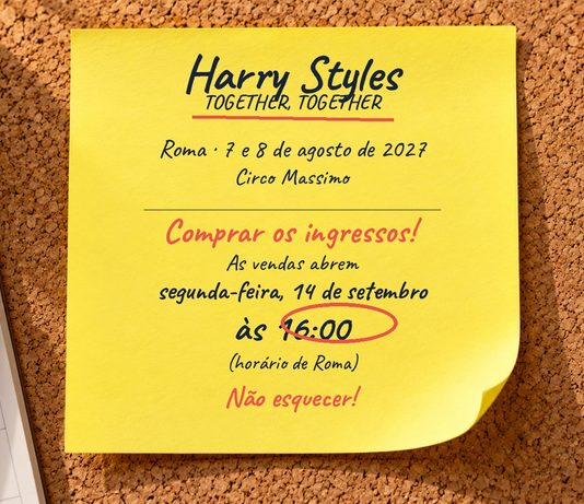 Harry Styles em Roma 2027: ingressos, preços e dicas Lembrete: ingressos de Harry Styles em Roma à venda a partir de segunda-feira, 14 de setembro, às 16:00, horário de Roma