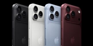 iPhone 18 Pro nas quatro cores à venda na Itália: preto, prata, glacial e borgonha