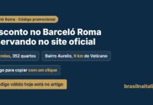 Código promocional Barceló Roma: desconto reservando no site oficial