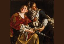 Artemisia Gentileschi em Florença: ingressos e guia da mostra no Museo degli Innocenti Judite e sua serva com a cabeça de Holofernes, de Artemisia Gentileschi, obra do cartaz da mostra no Museo degli Innocenti de Florença