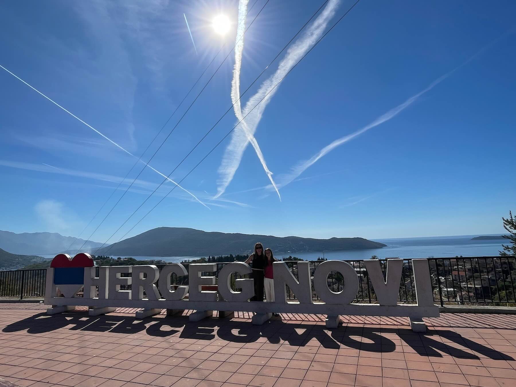 Montenegro em um dia: Perast, Kotor e Herceg Novi saindo de Trebinje 23 Mirante de Herceg Novi, em Montenegro, no caminho entre Trebinje e Perast