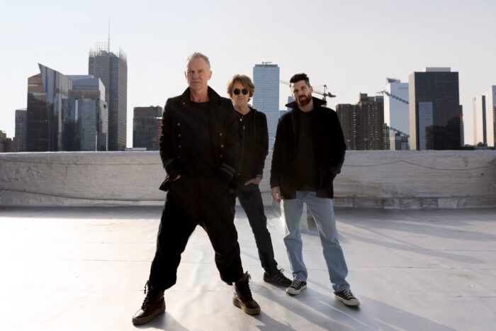 Sting, Dominic Miller e Chris Maas, o trio da turnê STING 3.0